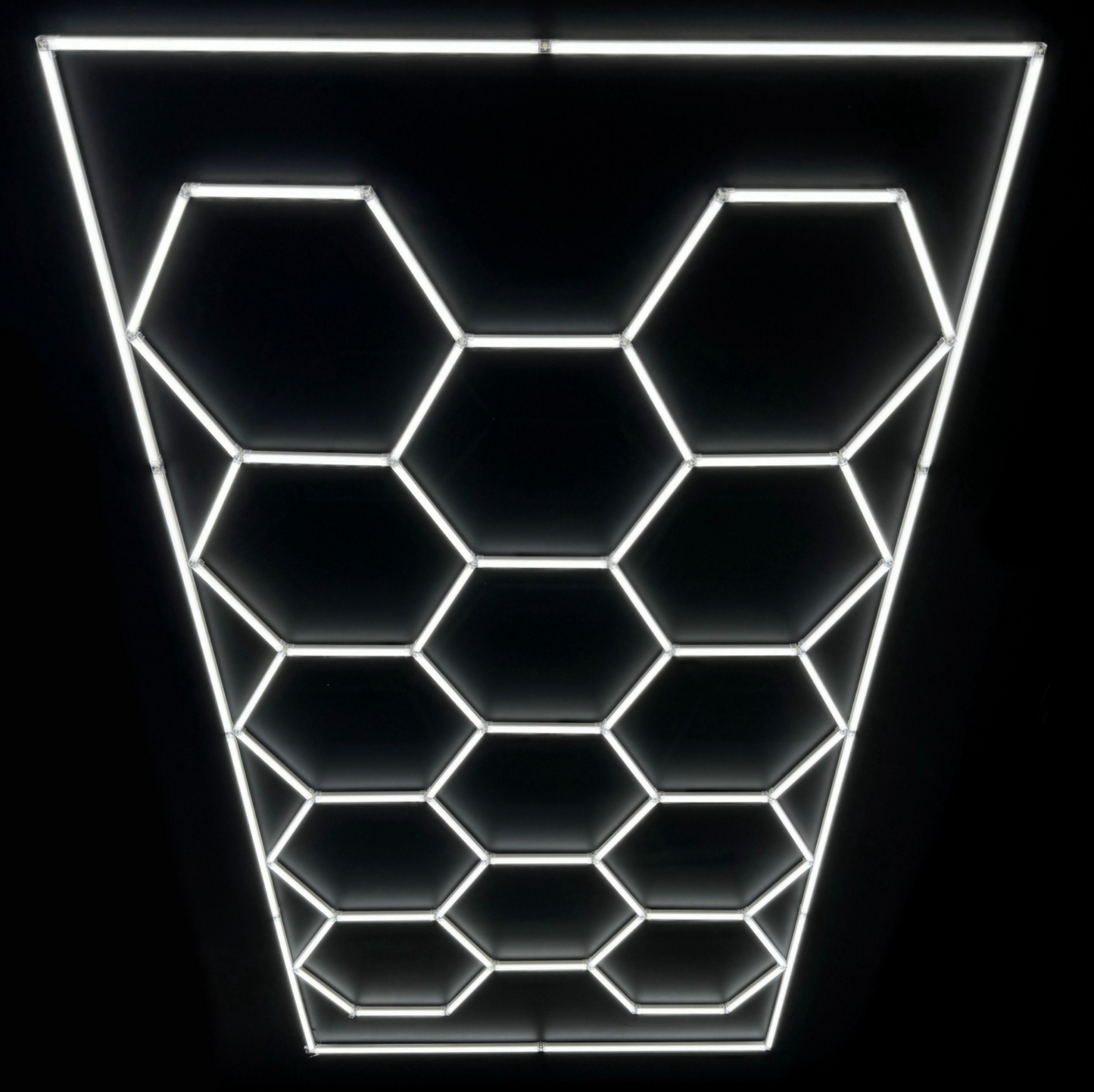 LUMIÈRES LED HEXAGONALES 16' X 8'
